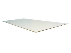PANNEAU MEDIUM BLANC 120X40CM EP 3MM