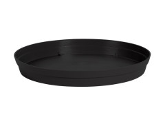 SOUCOUPE TOSCANE DIAM. 34.5 GRIS ANTHRACITE