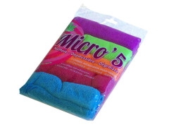 CARRE MICROFIBRE 32X32CM BIGBROSS LOT DE 5