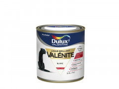 LAQUE VALENITE BLANC DULUX VALENTINE BRILLANT 0.5L