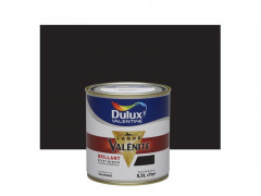 LAQUE VALENITE NOIR DULUX VALENTINE BRILLANT 0.5L