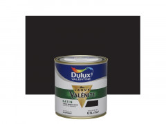 LAQUE VALENITE NOIR DULUX VALENTINE SATIN 0.5L