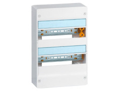 TABLEAU ELECTRIQUE NU 2 RANGEES 6 MODULES