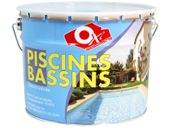 PEINTURE PISCINE ET BASSIN RESINE SOLVANTEE BLANC 10L