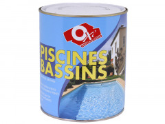 PEINTURE BLANCHE PISCINE RESINE SOLVANTE 2L5