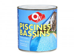 PEINTURE PISCINE RESINE SOLVANTE BLEU 0L5
