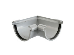 ANGLE DE GOUTTIERE MIXTE A JOINT GRIS DEV25