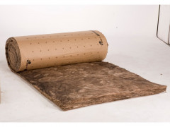LAINE DE VERRE REVETU KRAFT PARE 1.2X9.5M EP 100MM ROULEAU DE 11.4M2