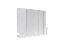 RADIATEUR INERTIE FLUIDE 1500W CELCIA HORIZONTAL BLANC