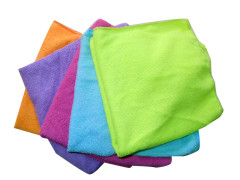 CHIFFON AUTO MICROFIBRE CARRE 40X40CM XLPT LOT DE 5