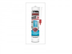 MASTIC CUISINE ET BAIN 280ML EXPRESS 1H TRANSLUCIDE RUBSON