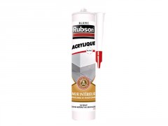MASTIC MUR INTERIEUR 280ML BLANC RUBSON