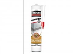 MASTIC MUR INTERIEUR 280ML GRIS RUBSON