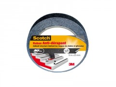 ADHESIF ANTI-DERAPANT 5MX25MM NOIR SCOTCH
