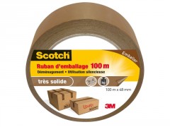 ADHESIF EMBALLAGE 100MX48MM MARRON SCOTCH