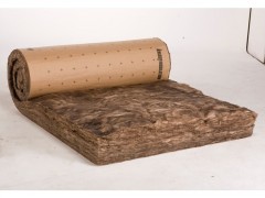 LAINE DE VERRE MINERALE REVETUE KRAFT EN ROULEAU 1,2X3,6M EP260MM 4,32