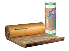 LAINE MINERALE REVETUE KRAFT EN ROULEAU 1,2X2.7M EP100MM 3,24M²