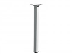 PIED DE MEUBLE ACIER BLANC 24X24X300
