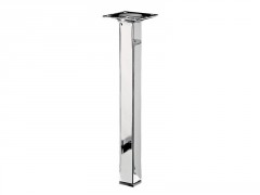 PIED DE MEUBLE ACIER CHROME 25X25X250