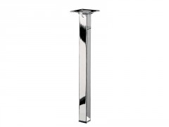 PIED DE MEUBLE ACIER CHROME 25X25X300