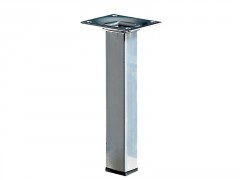 PIED DE MEUBLE ACIER GRIS 24X24X150