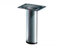 PIED DE MEUBLE ACIER GRIS 24X24X150