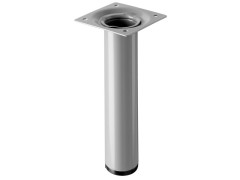 PIED DE MEUBLE ACIER GRIS 30X150