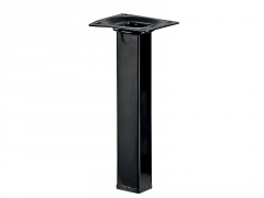 PIED DE MEUBLE ACIER NOIR 24X24X150