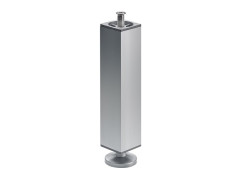 PIED DE MEUBLE REGLABLE GRIS 40X40X200-230