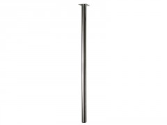 PIED DE TABLE ACIER BROSSE 30X800
