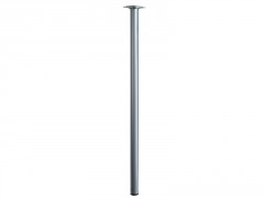 PIED DE TABLE ACIER GRIS 30X700