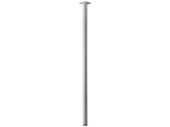 PIED DE TABLE ACIER GRIS 30X800
