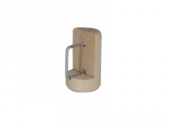 ADAPTATEUR SOMMIER METAL HETRE BRUT 55X95 POUR PIED DE LIT