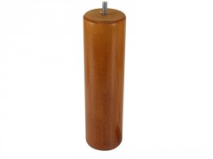 PIED DE LIT CYLINDRE HETRE TEINTE 68X250
