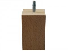 PIED DE MEUBLE HETRE BR 50X50X80