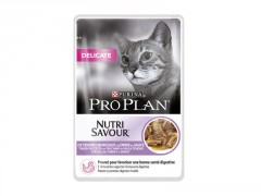 PATEE CHAT PRO PLAN DELICATE EN SAUCE DINDE 85G