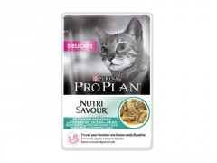 PATEE CHAT PRO PLAN DELICATE EN SAUCE AU POISSON 85G