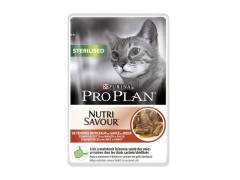 PATEE CHAT STERILISE PRO PLAN EN SAUCE BOEUF 85G