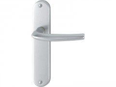POIGNEE DE PORTE SAN DIEGO ALU ARG 165 BEC DE CANNE
