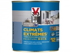 PEINTURE BOIS CLIMATS EXTREMES BLEU PROVENCE SATIN 0L5