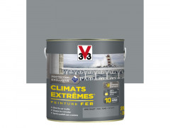 PEINTURE FER GRIS GALET BRILLANT CLIMATS EXTREMES 2L