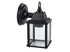 APPLIQUE EXTERIEUR DESCENDANTE E27 60W SANBOI NOIR