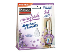 ABSORBEUR D HUMIDITE POUR PLACARD LAVANDE 2M2 RUBSON MINIFRESH