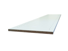 TABLETTE MELAMINEE 275 X 67 CM EPAISSEUR 25MM BLANC