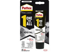 COLLE FIXATION POLYMERE INT/EXT PATTEX NI CLOU NI VIS CRYSTAL TUBE 90G