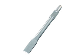BURIN PLAT POUR MARTEAU PIQUEUR A FIXATION HEXAGONALE
