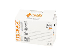 CARTON DE STOCKAGE BLANC 50 LITRES