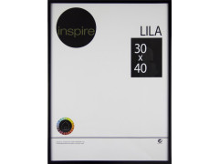 CADRE LILA PVC 30X40 NOIR