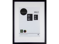 CADRE MILO BOIS 30X40 NOIR