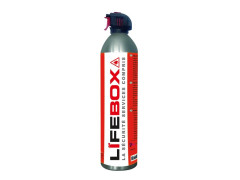 EXTINCTEUR AEROSOL CLASSE DE FEUX 5A 21B 5F LIFEBOX